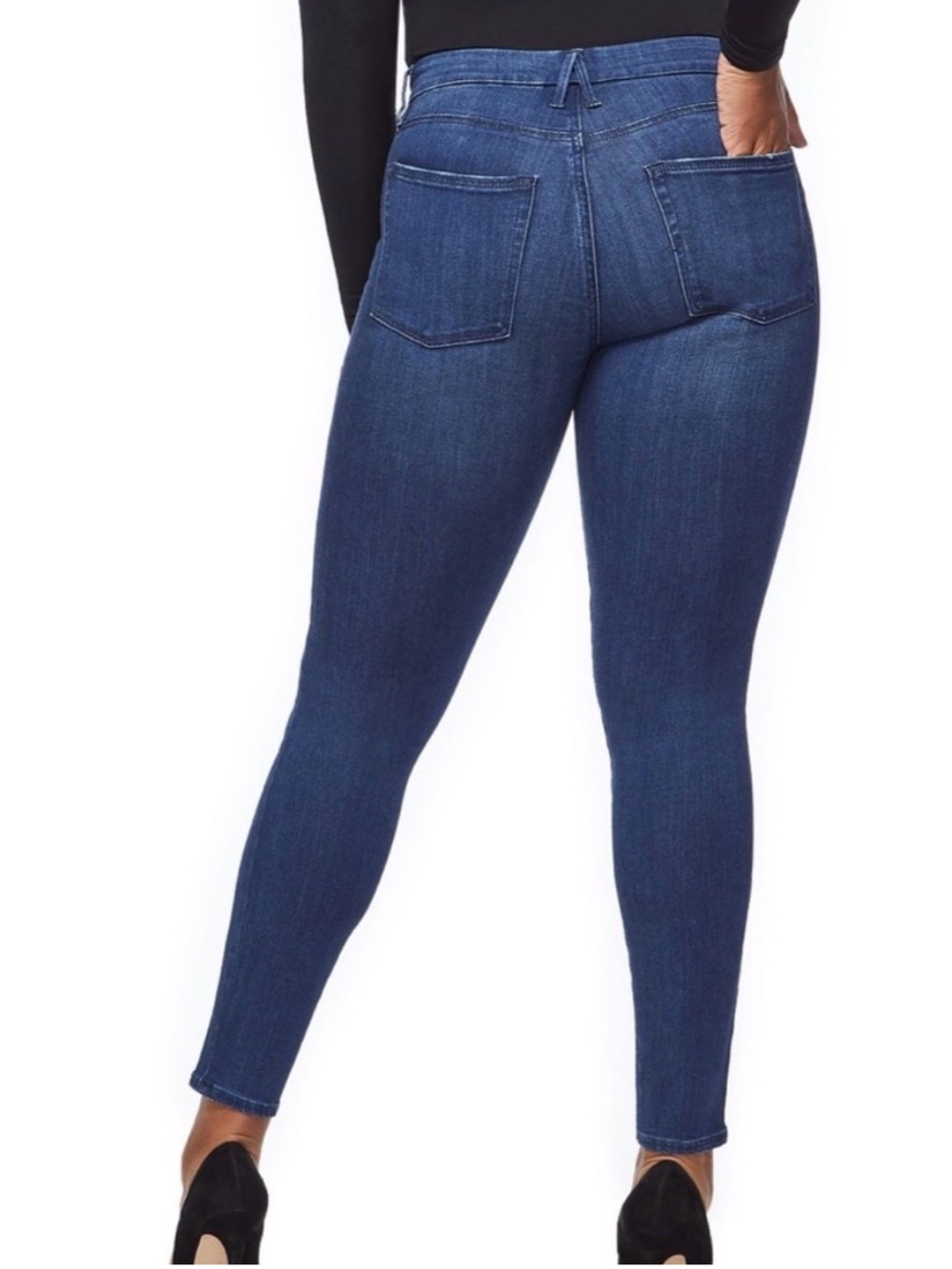 Good American Good Legs Plus Size 22 High Rise Ankle Jeans - Picture 2 of 11